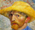 Self-Portrait with Straw Hat