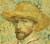 Self-Portrait with Straw Hat 1887
