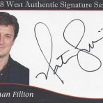 Nathan Fillion Autograph #1 – on Card