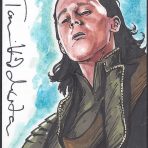 Loki Sketch signed by Tom Hiddleston